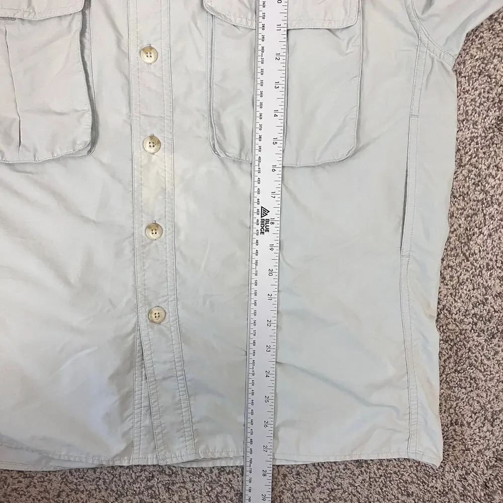 ExOfficio‎ Men's M Outdoors Gorpcore Fishermancore Utility Vented Button Shirt